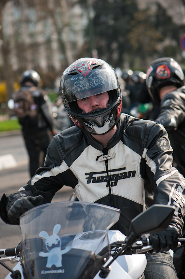 Manifestation 26 Mars 2011 - Motards en colre.