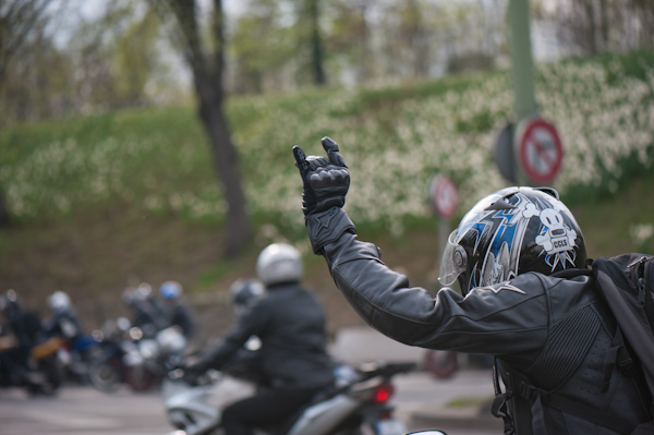 Manifestation 26 Mars 2011 - Motards en colre.