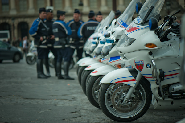 Manifestation 26 Mars 2011 - Motards en colre.