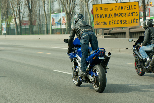 Manifestation 26 Mars 2011 - Motards en colre.