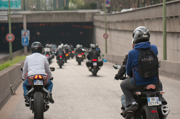 Manifestation 26 Mars 2011 - Motards en colre.