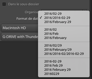 Photopassion - Lightroom importantion